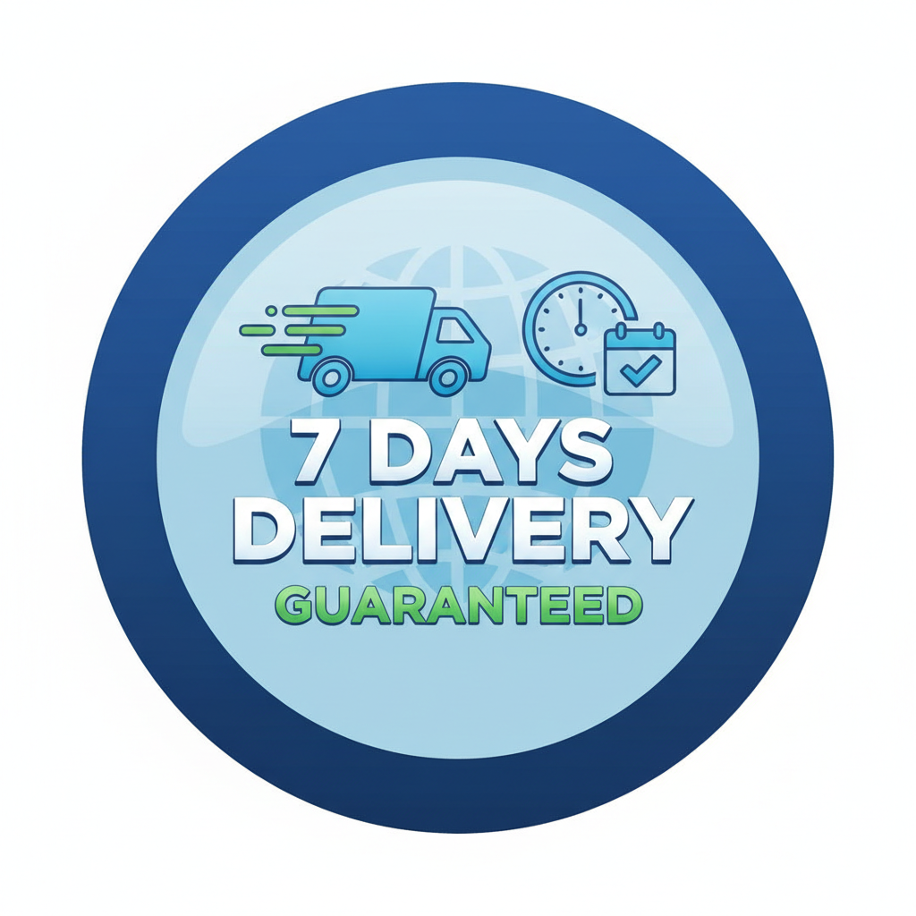 7 days delivery